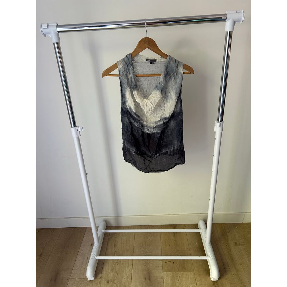 Vince 100% Silk Scoop Neck Blouse Size Small
